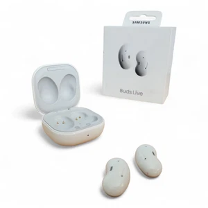 Samsung Galaxy Buds Live ANC Wireless Headphones - Mystic White - Superb! - Picture 1 of 11