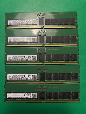 Samsung M321R4GA3PB2-CCP DDR5 RDIMM 32Gb 6400MHz (5600/4800) ECC Server RAM - Image 1 of 4
