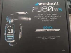 Westcott FJ80 II S 80Ws Touchscreen TTL Speedlight Flash for Sony Cameras, Black - Picture 1 of 14