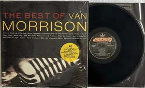 VAN MORRISON The Best Of Van Morrison 1st Press 1990 LP NEAR MINT In Shrink Hype - Picture 1 of 4