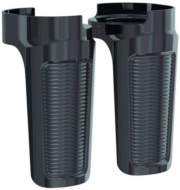 Arlen Ness Method Performance Bagger Fork Guards Black #120-000 Harley Davidson - Image 1 of 1