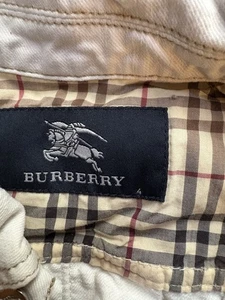 Kids Burberry White Denim Jacket 4y - Picture 1 of 6