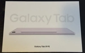 New Sealed Samsung Galaxy Tab S9 FE (10.9”) Model SM-X510 WIFI 128GB Lavender - Picture 1 of 5