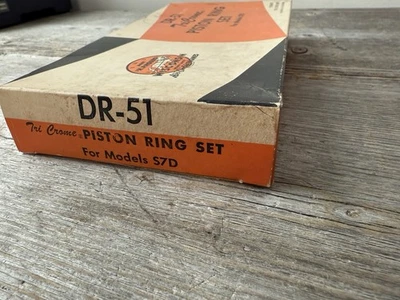 Полный комплект треххромовых поршневых колец Wisconsin DR-51 для S7D - Изображение 1 из 4