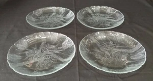 Vintage Arcoroc Canterbury Crocus Salad Plate 7-3/4 Inch Set of 4 - Picture 1 of 12