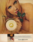 Donnez-lui juillet pour Noël : lampe solaire General Electric publicité 1972 blonde semi-nue L