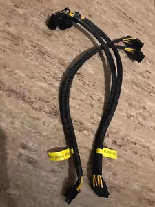 8pin 8 + 8pin Adapter Netzkabel für HP ML350P G8 und GPU PCI Express 35cm - Bild 1 von 2