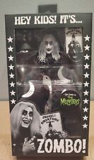THE MUNSTERS ROB ZOMBIE'S 8" CLOTHED ZOMBO FIGURE CASE FRESH!
