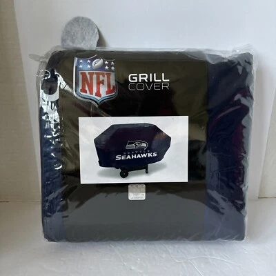 Cubierta de parrilla de gas Seattle Seahawks NFL Deluxe, nueva en paquete Foto 1 de 2