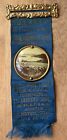 CT Masonic Veterans Association Ribbon Badge Winsted Highland Lake 1906
