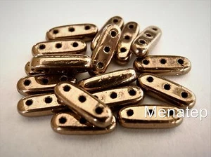 25 3 x 10 mm Czechmates Balken: Bronze - Bild 1 von 1