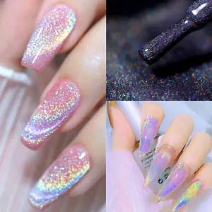 Cat Eye Gel Regenbogen Nagellack Magnetisch Kristall UV Universal Lack Beauty ≌ - Bild 1 von 11