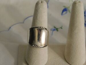 SILPADA Sterling Silver Wide Band Ladies Ring 925 Size 9