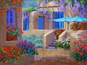 Südwest Hof Backsplash Senkarik Keramikfliese Kunst Wandbild MSA148 - Bild 1 von 5