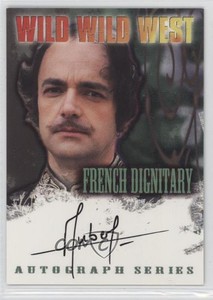 1999 Skybox Wild West The Movie Christian Aubert as French Dignitary Auto t4m