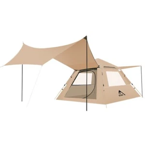 Canopy Tent 2 In 1 Outdoor Full Auto Fast Build Oxford Waterproof Camping Tent - Picture 1 of 3