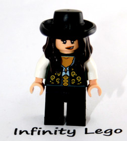 LEGO Angelica Minifigure Pirate of the Caribbean Queen Anne's Revenge (4195)