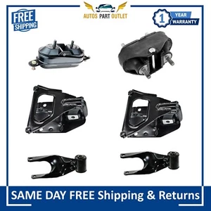 New Complete Engine Transmission Torque Mount Set of 6 pc For 97-05 chevy - Bild 1 von 12