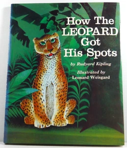 How The Leopard Got His Spots by Rudyard Kipling VGC HCDJ vintage children's bk - Bild 1 von 15