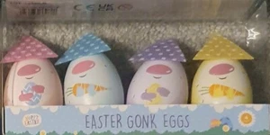 Easter Gonk Pastel Egg Decorations (Pack of 4) - Picture 1 of 1