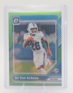 Óptica DE'VON ACHANE 2024 #122 verde lima/50 Miami Dolphins - Imagen 1 de 2