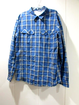Camisa Columbia Omni Shade Para Hombres Ventilada Talla XL Manga con Pestaña Enrollable Nylon Pesca Foto 1 de 4