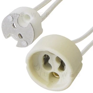 wählbar Lampen Fassung G4 GX5,3 GU 10 Sockel Halogen LED Strahler MR 16 230 12 V - Bild 1 von 3