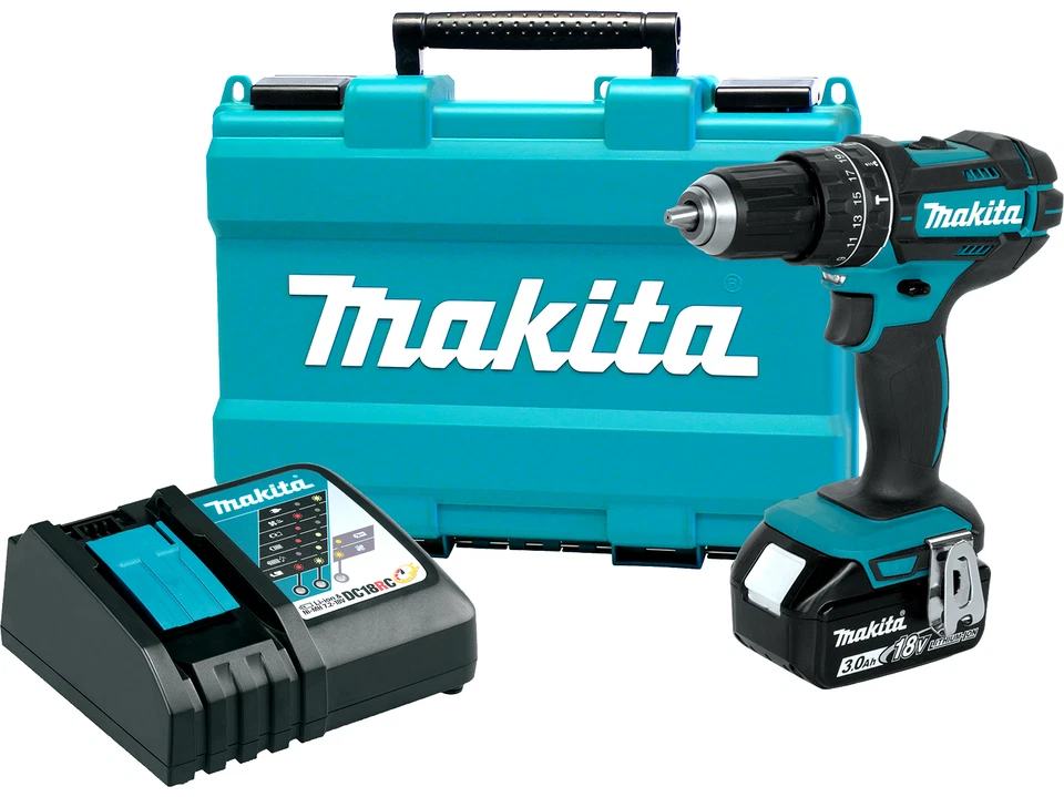 Taladro percutor vintage / MAKITA XPH102 18V 1BA Foto 1 de 1