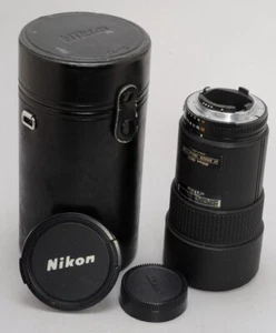 Nikon AF Nikkor obiettivo 180mm f/2.8 ED e custodia CL-38 LEGGERE DESCRIZIONE - Foto 1 di 13