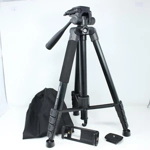 Trípode y monopie para cámara profesional de 73" con soporte para trípode de aluminio DSLR sin espejo - Imagen 1 de 7