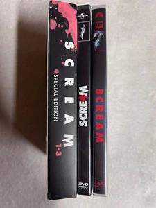 Scream 1-5 Komplette Filmreihe 5-DVDs | FSK 18 Uncut | Zustand neuwertig | DVD - Bild 1 von 2