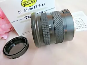 TOKINA AF193 19-35mm F3.5-4.5 WIDE ANGLE Lens for Canon CAMERA NEW in BOX manual - Picture 1 of 6