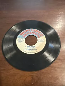 Trini Lopez: Sings His Greatest Hits Fresca 7" EP 45 RPM If I Had A Hammer 1967 - Imagen 1 de 3