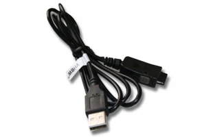 130cm PDA-Gerät 2in1 USB Kabel für HP IPAQ HX2490 HX2790 HX4700 RX1950 Schwarz - Bild 1 von 1