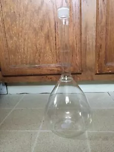 Tapón de matraz volumétrico de vidrio PYREX 2000 ml 2 L TC ± 0,50 ml tamaño 27 5640-2 L - Imagen 1 de 9