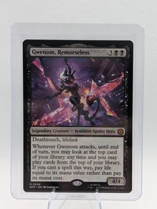 Magic The Gathering Spider-Man Gwenom, Remorseless Mythic #0056 Non-Foil - Picture 1 of 2
