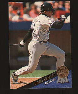 1993 Leaf Baseball #258 - Dante Bichette - Colorado Rockies  93-691 - Picture 1 of 2