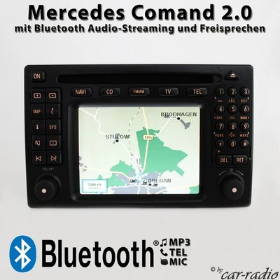 Original Mercedes W163 Comand 2.0 Bluetooth Radio FSE Freisprechen CD Navigation - Image 1 of 4