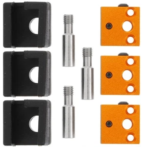 Heizblock Kühlkörper Eingestellt 3d Drucker Hotend Extruder Halsrohr - Bild 1 von 12