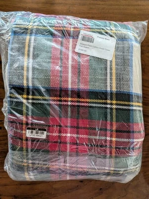 Funda nórdica a cuadros POTTERY BARN Stewart-completa/reina-caja abierta múltiple Foto 1 de 3