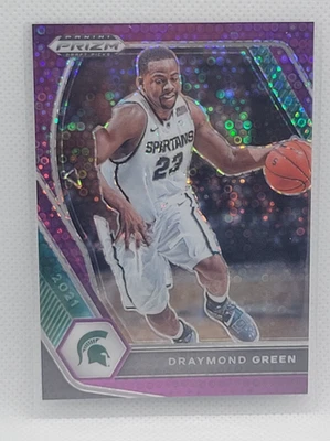 Selecciones de draft Prizm 2021-22 Draymond Green Prizm #ed 35/50 MSU  Foto 1 de 2