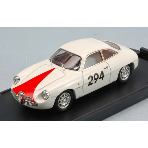 ALFA ROMEO GIULIETTA SZ N.294 FORNOVO-M.CASSIO 1962 C.D.INNOCENTI 1:43 Bang Auto - Immagine 1 di 1