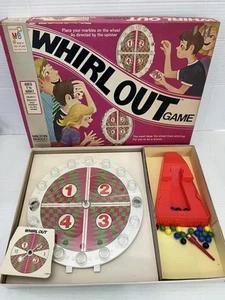 Vintage WHIRL OUT Board Game by Milton Bradley Original Family Fun Very Rare NS - Picture 1 of 11