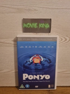 Ponyo (DVD, 2009) Studio Ghibli Anime, Liam Neeson, Matt Damon [Region 2] [UK] - Image 1 of 4