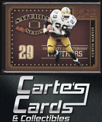 Curtis Martin 2006 Donruss Classics #SS-20 Saturday Stars Bronze Pitt 58/1000 - Image 1 of 2