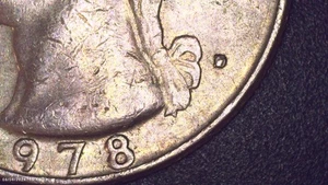 1978 D quarter, filled D - Picture 1 of 3