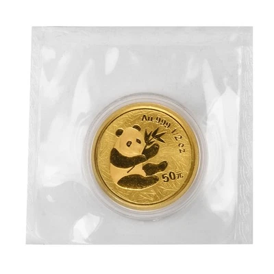 2000 1/2 oz Chinese Gold Panda Coin (Sealed) - Image 1 of 2