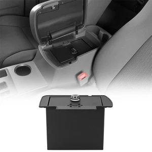 Fit 2005-2015 Toyota Tacoma Steel Center Console Safe Storage Lockbox Vault - Picture 1 of 15