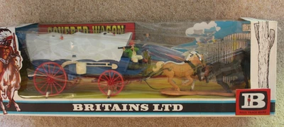 Britains  Covered wagon MIB compatible with Swoppet, Deetail & Eyes Right ranges - Image 1 of 4
