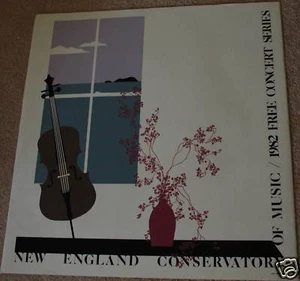 Vintage Artwor Print CONSERVATORY OF MUSIC 31"X 30" Unsigned1982 - Picture 1 of 1
